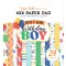 Echo Park Make A Wish Birthday Boy Scrapbook papírkészlet 6" (15 cm) Paper Pack (24 lap)