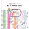 Echo Park Make A Wish Birthday Girl Scrapbook papírkészlet 6" (15 cm) Paper Pack (24 lap)