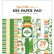   Echo Park Happy St. Patrick's Day Scrapbook papírkészlet 6" (15 cm) Paper Pack (24 lap)