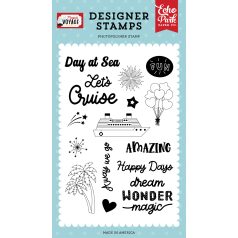   Echo Park A Magical Voyage Oh Baby Girl Szilikonbélyegző Clear Stamps (1 db)