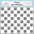 Echo Park Have A Nice Day Checkerboard Stencil 6" (15 cm) Designer Stencil (1 db)