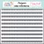 Echo Park My Little Girl Scallop Stripes Stencil 6" (15 cm) Designer Stencil (1 db)