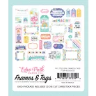 Echo Park My Little Girl Kivágatok Frames & Tags (1 csomag)