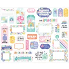 Echo Park My Little Girl Kivágatok Frames & Tags (1 csomag)