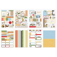   Echo Park Winnie The Pooh Matrica készlet Sticker Book (16 ív)