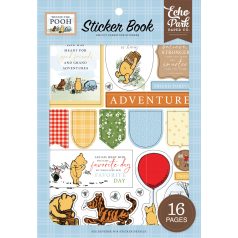   Echo Park Winnie The Pooh Matrica készlet Sticker Book (16 ív)