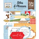 Echo Park Winnie The Pooh Kivágatok Titles & Phrases (1 csomag)