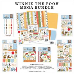   Echo Park Winnie The Pooh Scrapbook alkotócsomag 12" (30 cm) Mega Bundle (1 csomag)