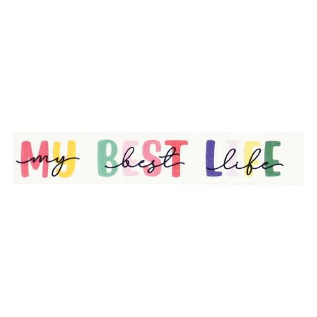 Echo Park My Best Life My Best Life Dekorációs ragasztószalag Washi Tape (1 db)