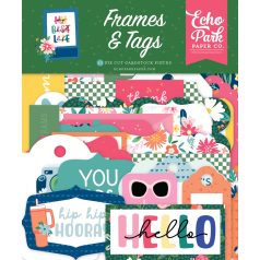 Echo Park My Best Life Kivágatok Frames & Tags (1 csomag)
