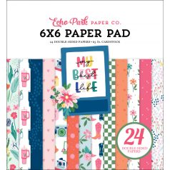   Echo Park My Best Life Scrapbook papírkészlet 6" (15 cm) Paper Pack (24 lap)