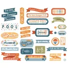 Echo Park Summer Vibes Kivágatok Frames & Tags (1 csomag)