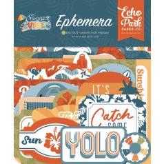 Echo Park Summer Vibes Kivágatok Ephemera (1 csomag)