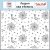 Echo Park Stars And Stripes Forever Firework Sky Stencil 6" (15 cm) Designer Stencil (1 db)