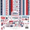 Echo Park Stars And Stripes Forever Scrapbook papírkészlet 12" (30 cm) Collection Kit (1 csomag)
