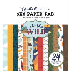   Echo Park Into The Wild Scrapbook papírkészlet 6" (15 cm) Paper Pack (24 lap)