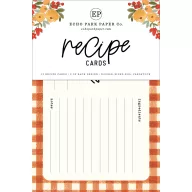 Echo Park Hello Autumn Receptkártya  Recipe Cards (12 lap)