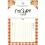 Echo Park Hello Autumn Receptkártya  Recipe Cards (12 lap)