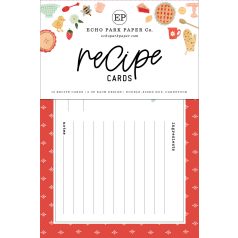 Echo Park Homemade Receptkártya  Recipe Cards (12 lap)
