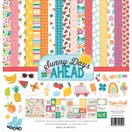   Echo Park Sunny Days Ahead Scrapbook papírkészlet 12" (30 cm) Collection Kit (1 csomag)