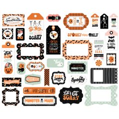   Echo Park Spooktacular Halloween Kivágatok Frames & Tags (1 csomag)