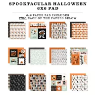   Echo Park Spooktacular Halloween Scrapbook papírkészlet 6" (15 cm) Paper Pack (24 lap)