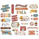 Echo Park Sweater Weather Kivágatok Titles & Phrases (1 csomag)