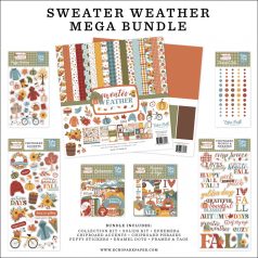   Echo Park Sweater Weather Scrapbook alkotócsomag 12" (30 cm) Mega Bundle (1 csomag)