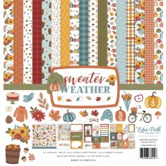   Echo Park Sweater Weather Scrapbook papírkészlet 12" (30 cm) Collection Kit (1 csomag)