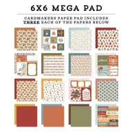   Echo Park Sweater Weather Scrapbook papírkészlet 6" (15 cm) Paper Pack (48 lap)