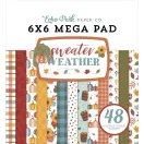 Echo Park Sweater Weather Scrapbook papírkészlet 6" (15 cm) Paper Pack (48 lap)