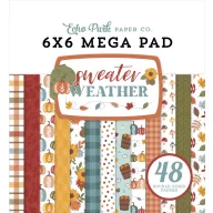  Echo Park Sweater Weather Scrapbook papírkészlet 6" (15 cm) Paper Pack (48 lap)