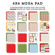   Echo Park Winnie The Pooh Christmas Scrapbook papírkészlet 6" (15 cm) Paper Pack (48 lap)