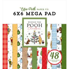   Echo Park Winnie The Pooh Christmas Scrapbook papírkészlet 6" (15 cm) Paper Pack (48 lap)