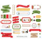 Echo Park Winnie The Pooh Christmas Kivágatok Titles & Phrases (1 csomag)