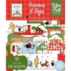   Echo Park Winnie The Pooh Christmas Kivágatok Frames & Tags (1 csomag)
