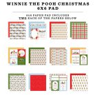 Echo Park Winnie The Pooh Christmas Scrapbook papírkészlet 6" (15 cm) Paper Pack (24 lap)