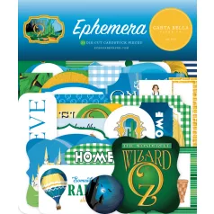 Carta Bella Wizard Of Oz Kivágatok Ephemera (1 csomag)