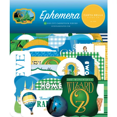 Carta Bella Wizard Of Oz Kivágatok Ephemera (1 csomag)