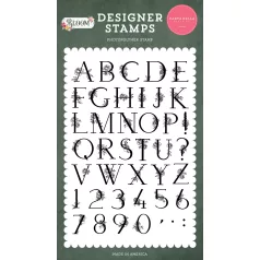  Carta Bella Bloom Floral Alphabet Szilikonbélyegző Clear Stamps (1 db)