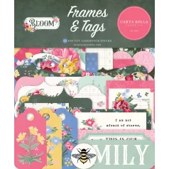 Carta Bella Bloom Kivágatok Frames & Tags (1 csomag)