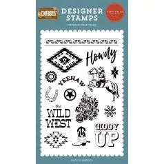   Carta Bella Cowboys Yeehaw Szilikonbélyegző Clear Stamps (1 db)