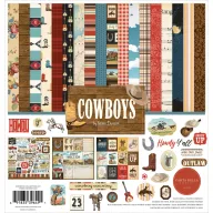   Carta Bella Cowboys Scrapbook papírkészlet 12" (30 cm) Collection Kit (1 csomag)
