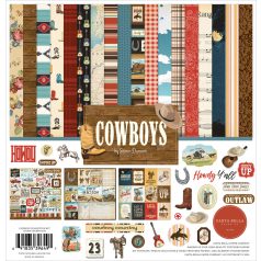   Carta Bella Cowboys Scrapbook papírkészlet 12" (30 cm) Collection Kit (1 csomag)