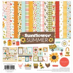   Carta Bella Sunflower Summer Scrapbook papírkészlet 12" (30 cm) Collection Kit (1 csomag)