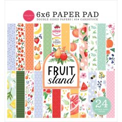   Carta Bella Fruit Stand Scrapbook papírkészlet 6" (15 cm) Paper Pack (24 lap)