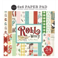   Carta Bella Roll With It Scrapbook papírkészlet 6" (15 cm) Paper Pack (24 lap)