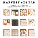 Carta Bella Harvest Scrapbook papírkészlet 6" (15 cm) Paper Pack (24 lap)