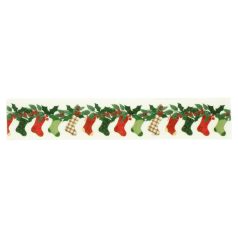   Carta Bella A Vintage Christmas Vintage Stockings Dekorációs ragasztószalag Washi Tape (1 db)