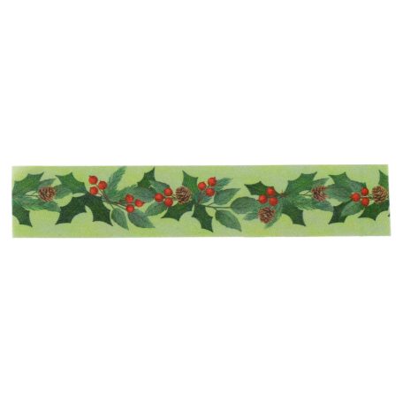 Carta Bella A Vintage Christmas Christmas Garland Dekorációs ragasztószalag Washi Tape (1 db)